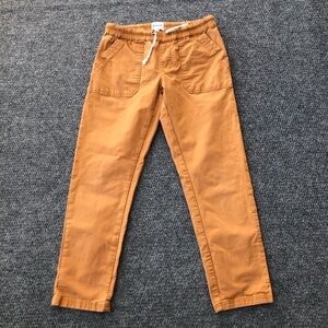 Pact women’s daily woven twill organic cotton roll up pant size S